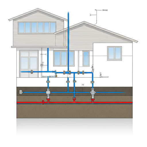 Lead service line diagram and local record blueprint
